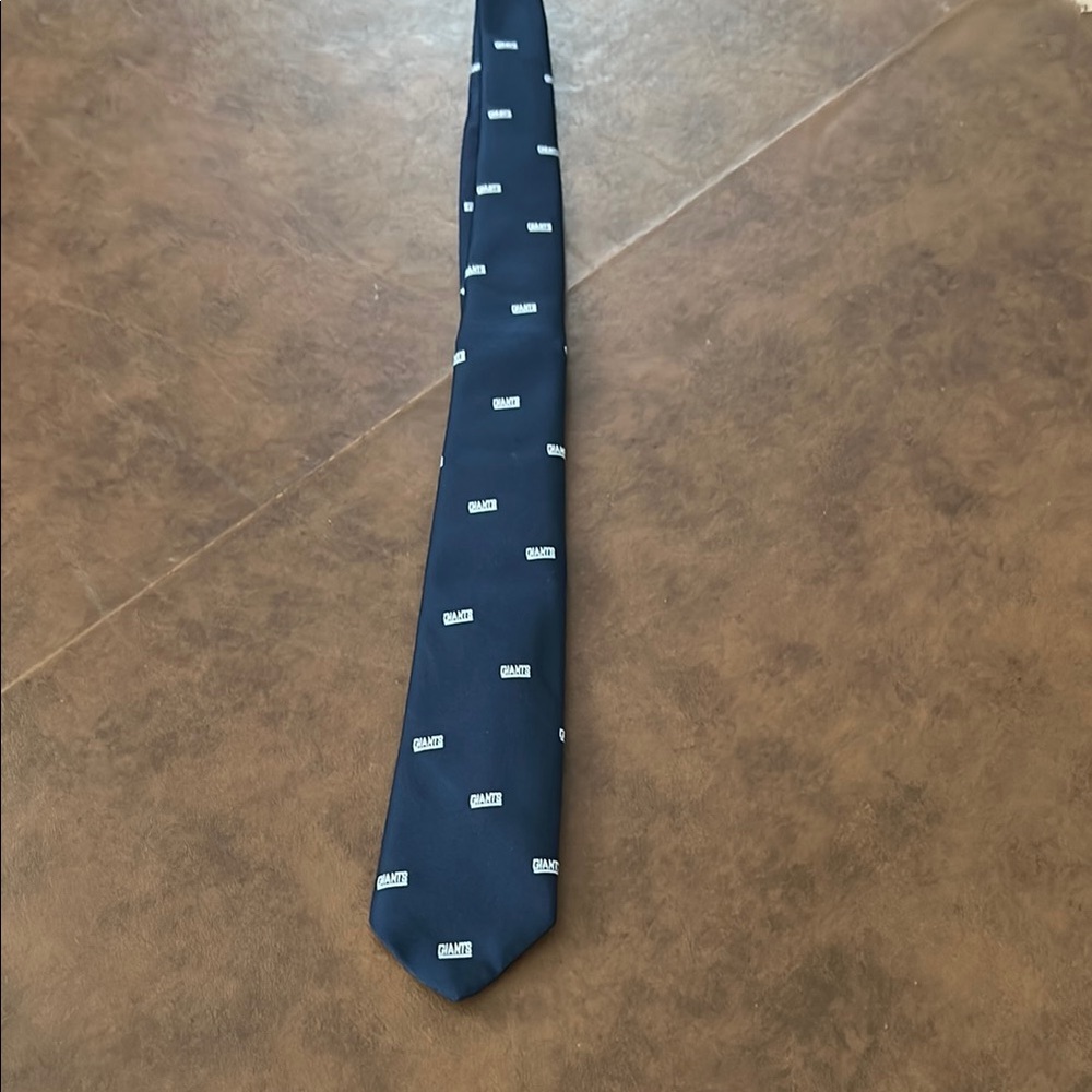 GIANTS vintage Navy Blue Tie